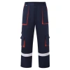 Export European code polyester-polyester twill long-sleeved reflective strip two-piece work clothes, auto repair work clothes, workshop factory uniforms, labor protection clothing, spring and autumn long-sleeved work clothes, men's dirt-resistant and wear-resistant labor protection clothing wholesale, auto repair clothing, workshop factory uniforms, construction site uniforms Application Scenario